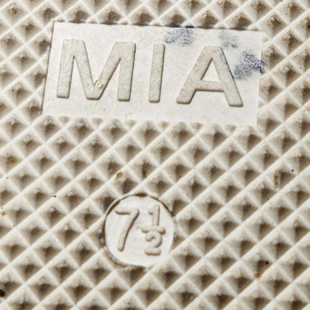 Mia Kiera Platform Espadrille Sandal Size 7.5 Ecru/tan - Picture 5 of 5